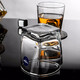 Luminarc glass whiskey cup square cup bar KTV wine cup beer cup home tea cup single 200ML