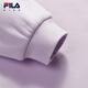 FILA【抗菌功能】斐乐儿童童装2025年冬季新款男女童小童加绒卫衣 樱花浅粉-PK 150