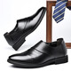 2025 Printemps et automne Nouvelles chaussures pour hommes Business Casual En cuir chaussures en cuir masculin British pointues chaussures à haut amélioration
