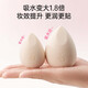 Ji Rui (ZA) upgraded beauty egg*1 soft wet and dry makeup egg puff sponge egg