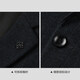 HLA Hailan House suit men's winter velvet stretch soft flat lapel suit jacket for men