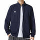 
Under Armour sports jacket men and women autumn casual cardigan jacket training team competition suit knitted comfortable top men's clothing 23600304-409 Navy men and women same stand collar S