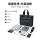 POLO business briefcase men's multifunctional handbag 14/15.6 inch computer bag business trip meeting bag file bag