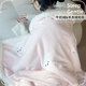 Langsha (langsha) ins girly lamb velvet blanket winter thickened velvet throw blanket office nap small blanket single bed blanket dessert puppy double-sided velvet skin-friendly and comfortable 70x100cm baby blanket