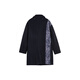 BOY LONDONFW21 Gothic letter Logo printed embroidered suit windbreaker, same style for men and women, black black XS