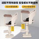 Qixuan Qixuan électrique Car Child Sild Battery Motorcycle Front Sage universel Baby Selt Baby Baby Child Seat Sild Taboure épaissis Amélioré [Triple Assurance] 8 mois-3 ans