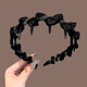 Ye Fei Li twist rhinestone wavy hair hoop headband women's high-end 2025 toothed anti-slip hair press hair accessories hairpin hair accessories