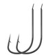 Strong sharp sleeve fishhook in bulk with thorns, thornless black pit competitive wild fishing crucian carp special hook, strong extremely fine sleeve fishing ditch No. 5, tough sharp sleeve with thorns 100 pieces, alloy steel