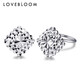 Blooming Love Platinum Earrings PT950 Women's Platinum Earrings Diamond Earrings PT999 Perkin Earrings Gold Earrings Earrings Earrings Earrings Earring Sticks Engraving Contact Customer Service Single Shot Not Delivered
