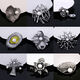 
Chengwu cross-border hot brooch high-end light luxury clothing accessories pin jewelry pearl brooch enamel placket DY13754-1