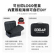 He Jiagong equipment toolbox instrument protection bag tool bag portable shock-absorbing photography lens bag small size 26*23*10cm without sponge