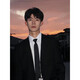 Suit suit for men, teenagers, high school students, college students, graduation defense formal wear, casual interview suit men, four-piece suit, suit + white shirt + black tie + trousers XL recommended 135 Jin Jin equals 0.5 kg -150 Jin Jin equals 0.5 kg