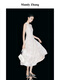 Mandy Zhang White Moonlight Heavy Industry White Lace Kleid Frauen High-End Light Luxury Engagement Kleid Langes Rock Eiweiß-Long-Kleid (Perle Diamond) s