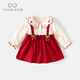 Fanlie VOONLIE girls dress spring 2026 new children's princess dress little girl fashionable baby one-year-old dress