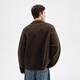 
NVGYOUNG Italian small sailing boat men and women same wool knitted cardigan autumn and winter lapel loose casual sweater men's jacket