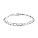Mengjinyuan PT950 platinum bracelet platinum geometric bracelet birthday gift for girlfriend