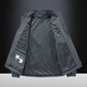 Men's winter velvet thickening 2025 new stand-up collar breathable jacket men's casual windproof fishing jacket dark gray 4XL 175-190Jin Jin equals 0.5 kg