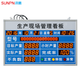 Le directeur de production de l'atelier de l'atelier de XunPeng Factory LED Electronic Kanban Production Progress Monitoring Plc Industrial Data Affichage 800 * 600 * 70 mm (simple) -17087 intérieur