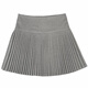 GIOIO woolen high-waisted pleated skirt for small women 2025 autumn and winter new age-reducing versatile short skirt slimming A-line skirt off-white M waist 68 (98-108Jin Jin is equal to 0.5 kg)