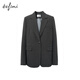 Eveli (eifini) Jiang Xin endorses single-breasted suit daily non-tight casual suit jacket for women 2025 autumn new style dark gray M 100-110Jin Jin equals 0.5 kg