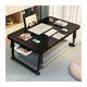 MPPMCK plegable mesa pequeña cama de cama para computadora portátil cama cama cama cama cama dormitorio sit sable mesa de estudio perla blanca + elevación de tres pilas 60x40-US 14066
