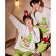 Gong Die Light and Soft Crayon Shin-chan Couple Pajamas Women's Spring and Autumn Long Sleeve Unisex Home Clothing Set