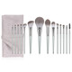 14-piece Green Cloud Makeup Brush Set Super Soft Powder Brush Eyeshadow Blush Brush Cangzhou Beauty Tools Complete Set of Brushes Green Cloud 14-Piece + Brush Bucket 14-Piece