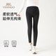 Ying's Maternity Leggings Autumn and Winter New Outerwear Belly Support Plus Velvet Pants Class A Warm Yoga Pants Dark Gray L
