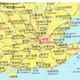 2024 new model British Ireland map Chinese version Wall stickers Extra large and huge traffic Decorative paintings Painting sea British Ireland map Chinese version 13590 (large) Oil painting canvas material (with delivery