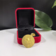 Lotus Listens to the Sound of Rain Peking University Emblem Customized Peking University Commemorative Badge Customized High-end Metal High-end Gift Box Brooch Red Model High-end Gift Box 25mm