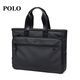 POLO business briefcase men's multifunctional handbag 14/15.6 inch computer bag business trip meeting bag file bag