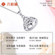 LIU GUI FU JEWELRY platinum Maitreya Buddha pendant necklace for girls 2025 new light luxury niche jewelry birthday gift for girlfriend 3.15g platinum Maitreya Buddha pendant