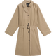 Massimo Dutti Discount Upgrade 2026 Women's Urban Elegant Commuting Style Versatile Casual Long Windbreaker 06701100 Camel S (CN 170/88A)
