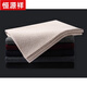 Hengyuanxiang high-end wool scarf to keep warm in winter, autumn and winter, business men's thickened casual scarf for boyfriend's birthday gift, black (collection will be shipped first)