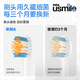 Usmile Smile Plus electric toothbrush head cares for children's tender gums children's MINI basic tooth cleaning model - 2 pieces, suitable for usmile children's toothbrushes