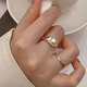 Laomiao silver ring S925 high-end pearl ring S925 high-end pearl ring No Specifications