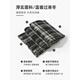 Woodpecker (TUCANO) scarf men's winter 2025 new versatile Korean plaid scarf for women as a gift for boyfriend, couple neck scarf to keep warm, double-sided wear-black, ready for immediate delivery, main picture style