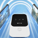 Yunzhang cool portable wifi card-free removable wireless wi-fi6 Internet treasure portable accompanying network 4g high-speed network card unlimited traffic universal traffic 2025 5G three netcom full netcom mifi SF Express same day/next day delivery full netcom-white-portable wifi6