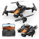 360 Intelligent Obstacle Avoidance GPS Optical Flow Positioning Folding Drone HD Aerial Photography Quadcopter Remote Control Plane Drone HD Aerial Photography Remote Control Plane Children's Toy S9 Orange-GPS Positioning + 360 Obstacle Avoidance + Electronic Control Dual Lens Standard One Original Battery