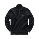Mr. bu Bu Bu Bu Buy Leder Reißverschluss Halsband Männer Sweatshirt Neue schwarze altersreduzierende BT12187 Black S __165