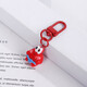 Schüler Keychain süße Cartoon Anhänger Girl Schoolbag Accessoires Geschenk bester Freund Schwamm Kopf