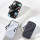Shanyouyuan running mobile phone arm bag mobile phone bag sports fitness arm cover outdoor equipment storage wrist bag wrist arm multi-function black - single function model for use within 7 inches