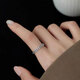 S999 Pure Silver Money Duoduo Retro Copper Coin Ring Women's Coin Simple Niche Open Ring Chinese Valentine's Day Gift Pure Silver Qian Duoduo Ring Original Exquisite Gift Box
