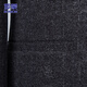 ROMON (ROMON) suit men's autumn professional formal wear wedding dress jacket men's business slim suit black and gray 3XL