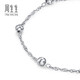 Chow Sang Sang Pt950 platinum bracelet platinum bracelet for women 54933B pricing 17 cm