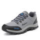 
Nanbowan Wu Gunner men's shoes, leather waterproof and non-slip casual shoes, autumn and winter soft sole outdoor hiking shoes, men's travel shoes, Gentleman gray-14088 38 _Sports shoes standard size