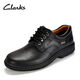 Qile genuine leather men's shoes spring and autumn style lace-up comfortable and wear-resistant black versatile first-layer cowhide business casual leather shoes leather brown 42 leather 42