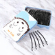 Jiaoxuefei curved curved invisible hair clips, 200 pieces, broken hair clips, bangs clips, small black hair clips