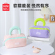 MINISO Marshmallow Series Pillow Storage Bag Pink Cosmetic Bag Washing Bag Large Capacity Travel Portable Handbag