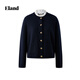 ELAND sheep wool sweater women's cardigan single-breasted jacket 2025 winter new style Gray (15) Gray S /160